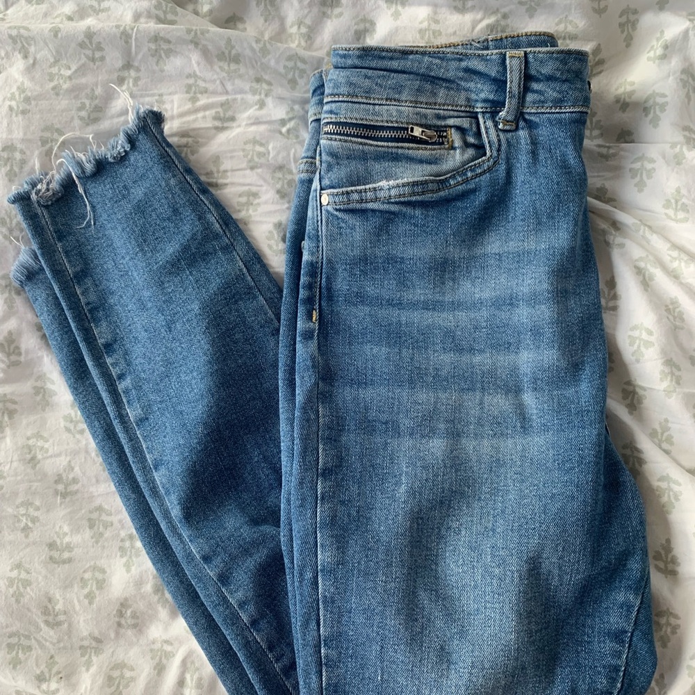 ZARA high waisted jeans